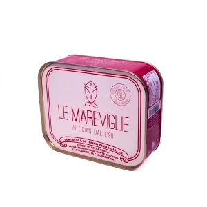 Ventresca di Tonno Pinna Gialla in Olio d’Oliva – Le Mareviglie 340 g