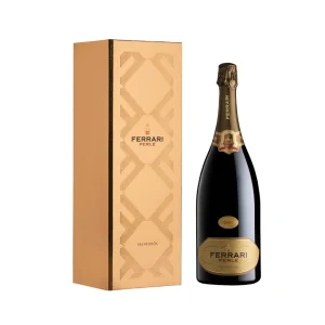 Vino Spumante Trentodoc Perlé Ferrari Magnum in cofanetto