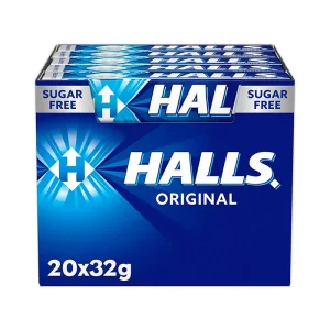 Halls Original Coolwave Senza Zucchero Confezione da 20 Stick