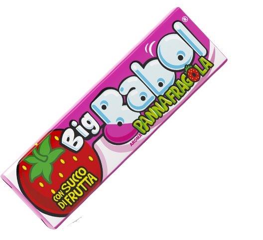 Perfetti BIG BABOL PANNA/FRAGOLA – confezione da 24 stick x 37 g