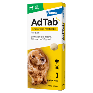 AdTab compresse per cani >11 – 22 kg
