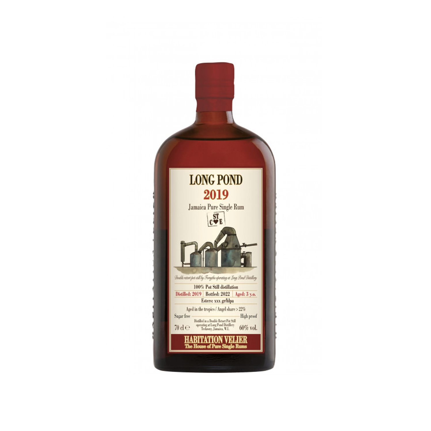 Long Pond Rum STCE 2019 Habitation Velier Vol 60%