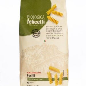 Pasta biologica Felicetti fusilli n.178- sacchetti carta da 500 grammi