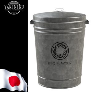 BBQ Flavour Contenitore per il carbone di legna – 80 litri