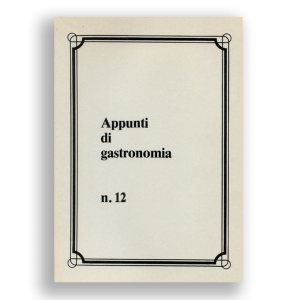 Appunti di gastronomia n.12