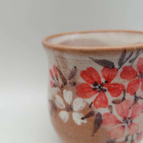 Coppia di tazze in ceramica Kyoyaki – Akebono Sakuragumi - immagine 7