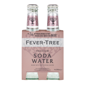 Fever-Tree Soda Water (4×200 ml)