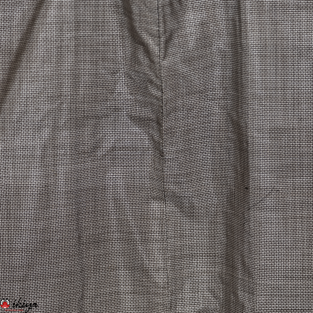 Haori da uomo marrone/grigio con samurai - immagine 9