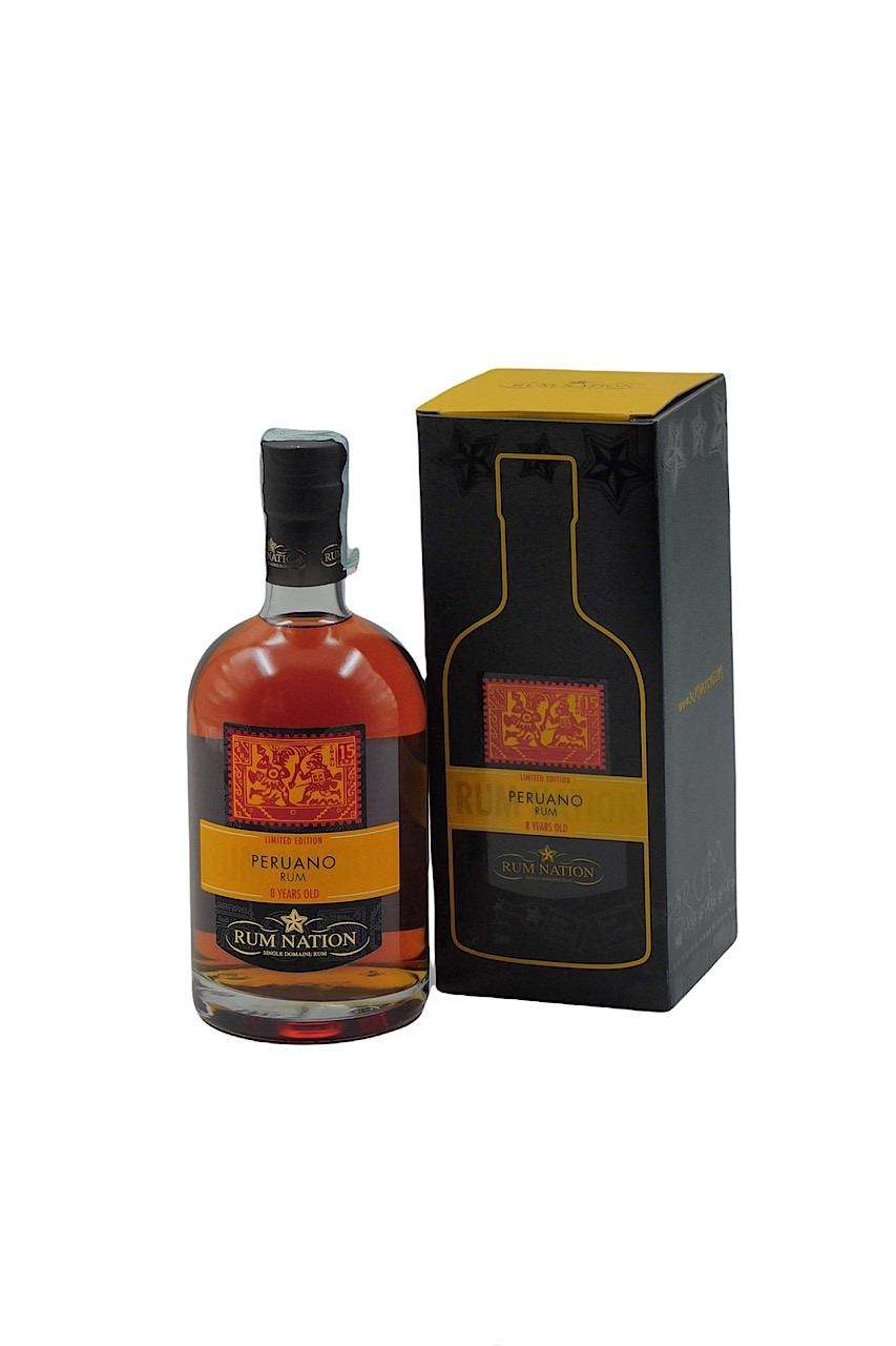 Rum Nation Peruano 8 Years Old 0.70 CL Astuccio