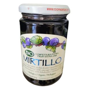Confettura di mirtillo biologica Agritur 330 gr