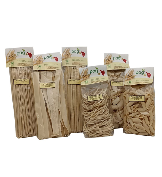 Penne rigate artigianali pasta trafilata al bronzo 500 gr – Pag - immagine 7