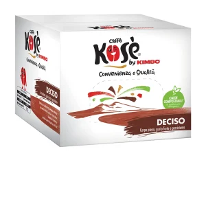300 cialde Kosè filtro carta ese 44 mm Miscela Deciso by Kimbo