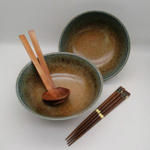 Set di due ciotole da ramen Terra-Cielo