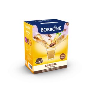 16 capsule Caffe Borbone Ginseng compatibili Lavazza* a modo mio®* EMOZIONI DI GUSTO