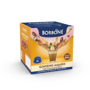 16 capsule Caffe Borbone Ginseng amaro compatibili Nescafé® Dolce Gusto® EMOZIONI DI GUSTO