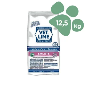 Crocchette per Cani Obesi, Anziani o con Intolleranze Alimentari Vet Line Gusto Maiale 12,5kg