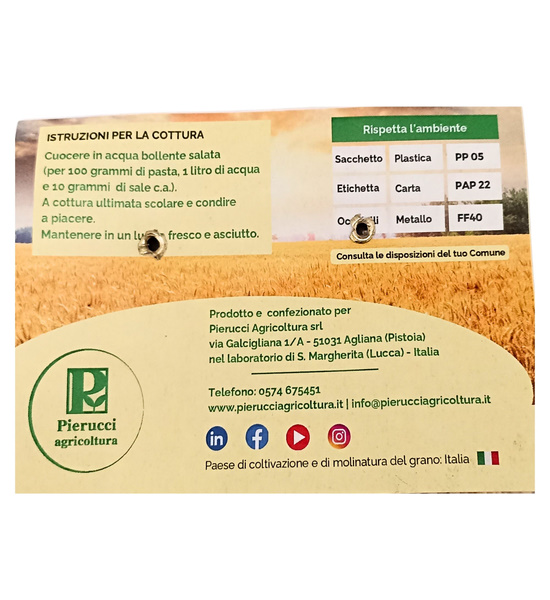 Penne rigate artigianali pasta trafilata al bronzo 500 gr – Pag - immagine 5