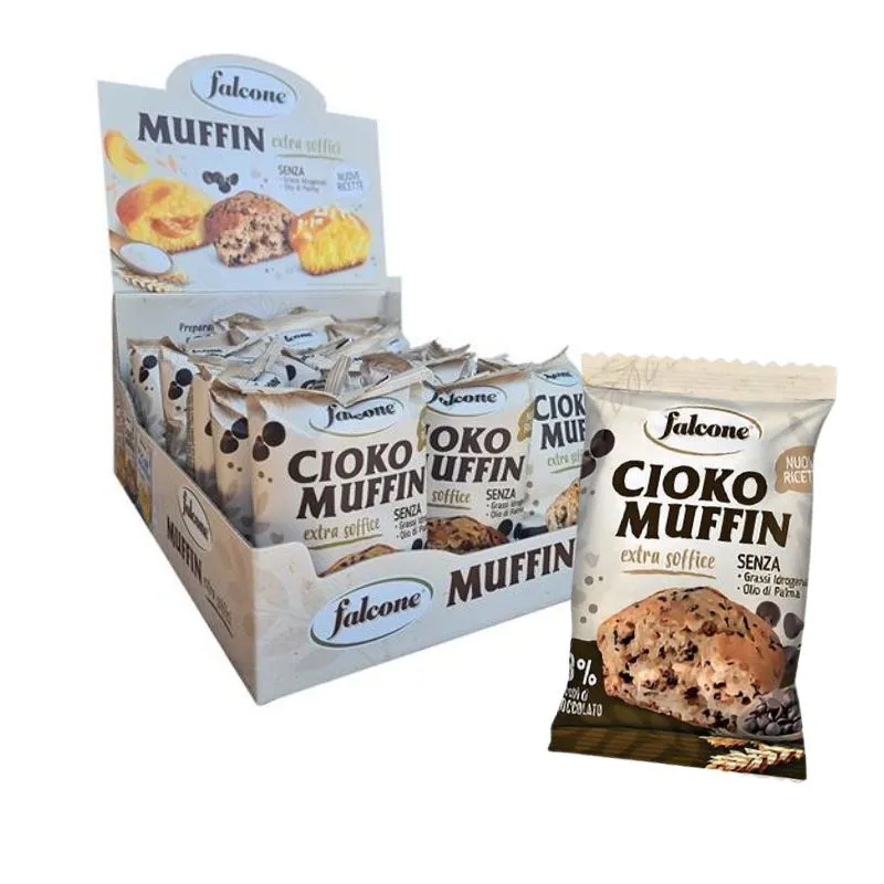 Falcone Muffin Gusto Cioccolato Confezione da 18 Pezzi