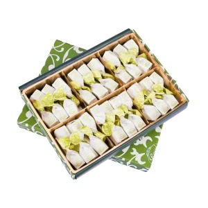 Tartufi al pistacchio in scatola regalo, 300 gr