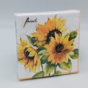 Tovaglioli Girasoli 25×25 Ambiente