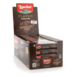 Loacker Linea Classic Gusto Double Chocolate Confezione da 25 Pezzi