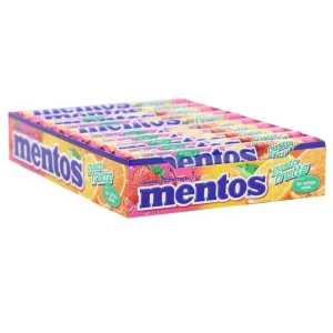Mentos Frutta Confezione da 20 Pezzi