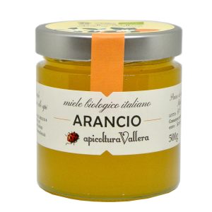 Miele di arancio bio 500 g | Apicoltura Vallera