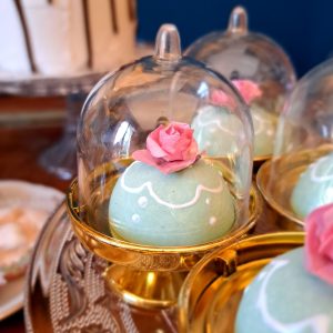 Mini cassatina rosellina con alzatina