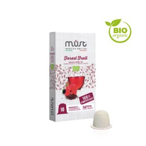 Must Espresso Tisana Frutti di Bosco – 10 capsule 100% compostabili e biodegradabili compatibili Nespresso® (più ne acquisti più risparmi)