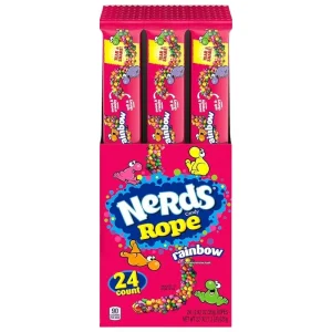Nerds Rope Fruits Confezione da 24 Pezzi
