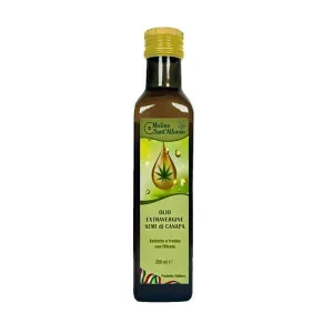 N° 2 Bottiglie Olio Extravergine di Semi di Canapa – 250 ml – Estratto a freddo.