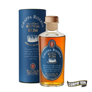 Sibona Grappa Riserva Botti da Rum 50cl
