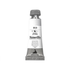 Acquerello Maimeri Blu da 12ml – BIANCO DI CHINA