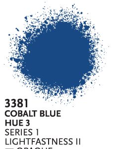 Acrilici Spray LIQUITEX da 400 ml – 3381 blu di cobalto imit. 3